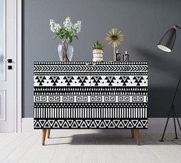 Комод "Berber" две дверки 19 принт арт BB04/Print_19