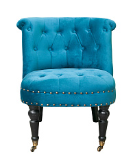 Низкое кресло Aviana Blue Velvet в Москве