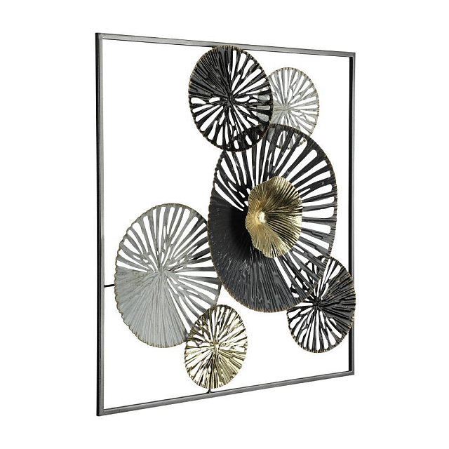 426005 Панно NUMAZU, L500, H500, сталь, черный, белый в Москве 426005 Панно NUMAZU, L500, H500, сталь, черный, белый