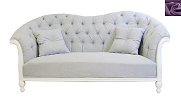 Французский диван Velina фиолетовый