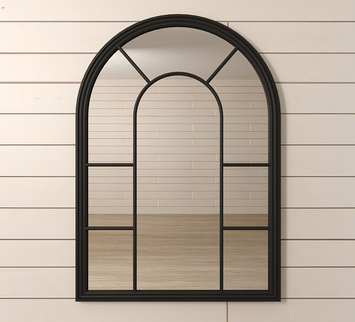 Зеркало "Venezia" черное арт 201-20BLKETG в Москве Зеркало "Venezia" черное арт 201-20BLKETG