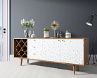 Комод "Berber" удлиненный с бутылочницей 15 принт арт BB15/Print_15 №4