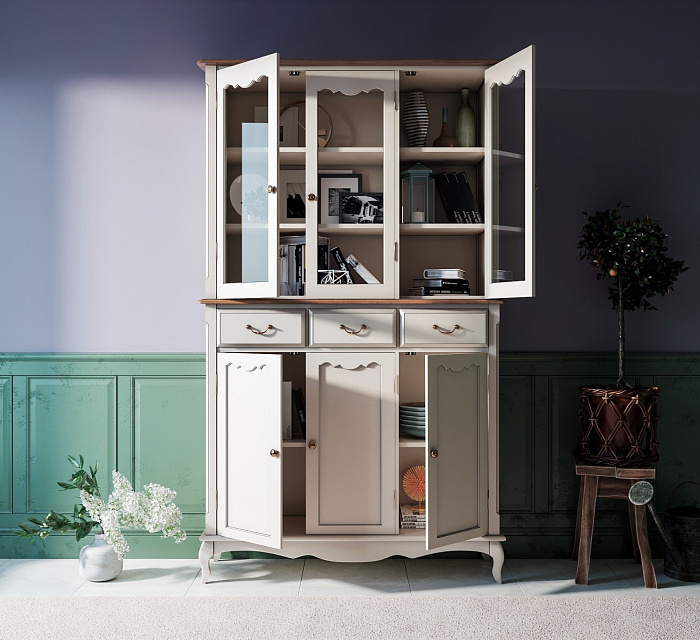 Буфет "Leontina" трехстворчатый арт ST9344/2 в Москве Буфет "Leontina" трехстворчатый арт ST9344/2