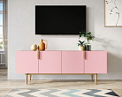 Комод под TV с четыремя дверками "Line" LN06/GR1/pink №3