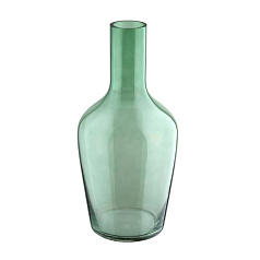 421371 Ваза декоративная SAMUNTAI, H480, ?230, стекло, зеленый