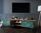 Комод "Berber" с нишей низкий под TV арт BB49/Print_41 №1