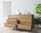 Комод "Boho" 6 ящиков джангл арт BH08 №1