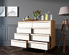 Комод "Bruni white" на восемь ящиков арт BR06WH №1