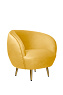 Мягкое кресло Small Benee Yellow