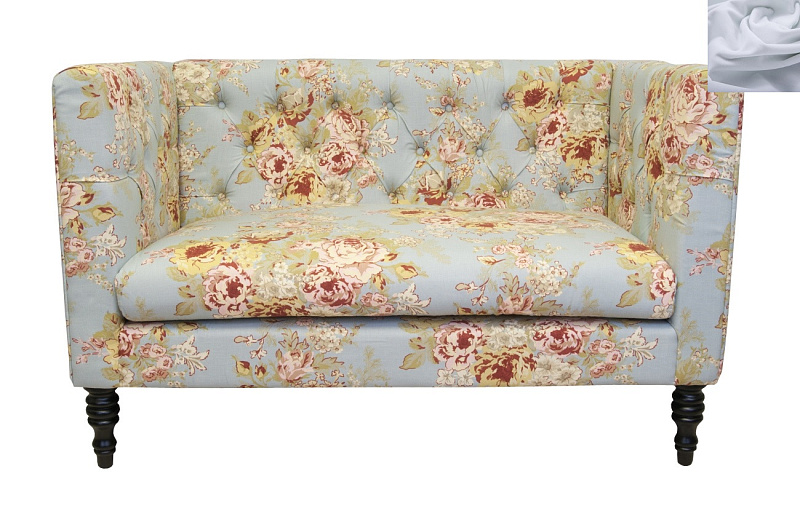 Современный диван Rose серый в Москве Современный диван Rose серый