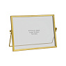 423065 Фоторамка RENABIE, L205, B12, H153, сталь, стекло, золотой