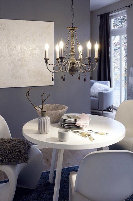 Подвесной потолочный светильник (люстра) COLCHESTER