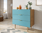Комод с тремя ящиками "Line" LN12/GR1/blue №2