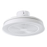 35218  Вентилятор потолочн VALLONIA 1, 3x8,5W(LED) 1x6W(LED), ?485, ABS, белый, акрил, молочн