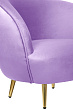 Мягкое кресло Small Benee Purple №4