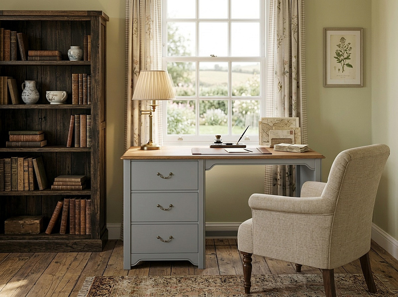 Рабочий стол с ящиками "Оливия (Olivia)" арт GB3002/7040