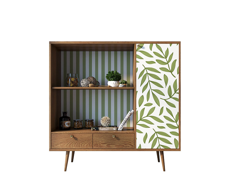 Стеллаж с нишей "Berber" принт 28 арт BB28/Print_28 в Москве Стеллаж с нишей "Berber" принт 28 арт BB28/Print_28