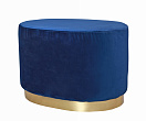 Дизайнерский пуф Topper Oval Blue №1