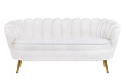 Трехместный диван ракушка для гостиниц Pearl Triple Boucle