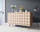 Комод "Berber" с двумя дверками и ящиками принт 17 арт BB17/Print_17 №4