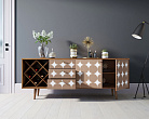 Комод "Berber" удлиненный с бутылочницей 17 принт арт BB15/Print_17 №3