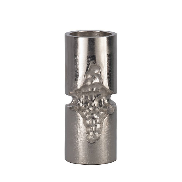 422074 Подсвечник SIBUCO, B250, ?105, алюминий, цвет никель в Москве 422074 Подсвечник SIBUCO, B250, ?105, алюминий, цвет никель