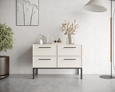 Комод с четырьмя ящиками "Nicole" арт NEM05