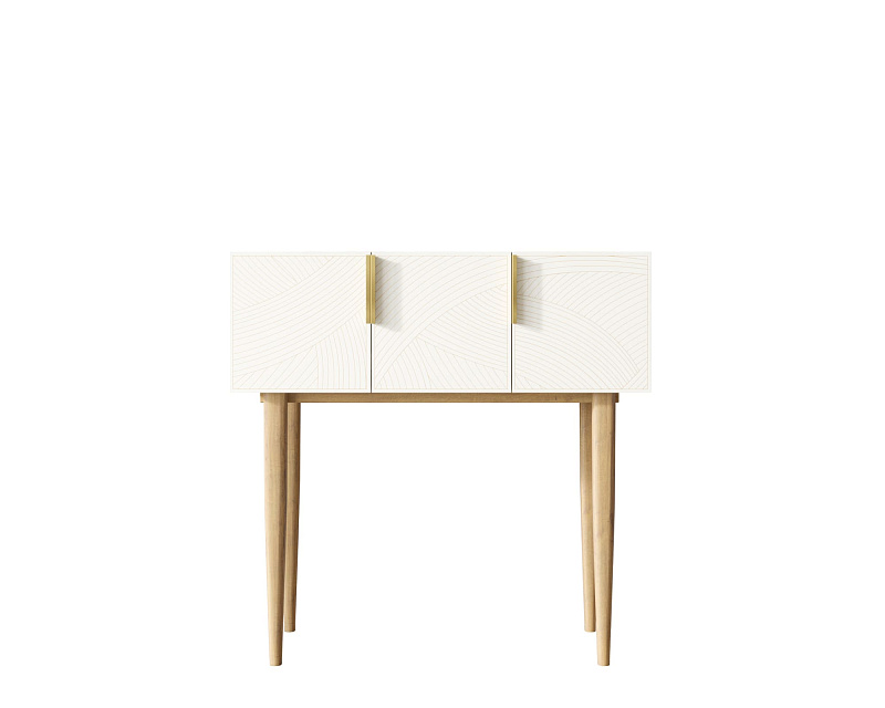 Консоль с тремя дверками "Line" LN15/GR1/beige в Москве Консоль с тремя дверками "Line" LN15/GR1/beige