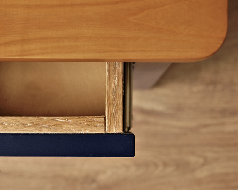 Тумба "Jules Verne" с тремя ящиками арт JV21ETGB Синий