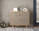 Комод с четыремя ящиками "Line" R22/beige №3