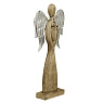 427522 Фигурка декоратинвая Ангел BALIGUIAN, H475, коричневый, серебряный