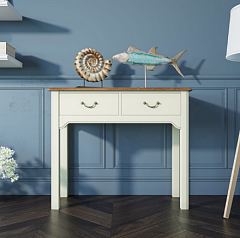 Бежевая консоль "Olivia" с 2 ящиками арт GA1006C