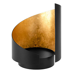 422656 Подсвечник AMBONDRONA, ?150, H200, металл, золотой, черный