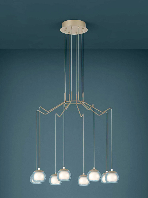 Подвесной потолочный светильник (люстра) ROVIGANA светодиодный диммируемый в Москве Подвесной потолочный светильник (люстра) ROVIGANA светодиодный диммируемый