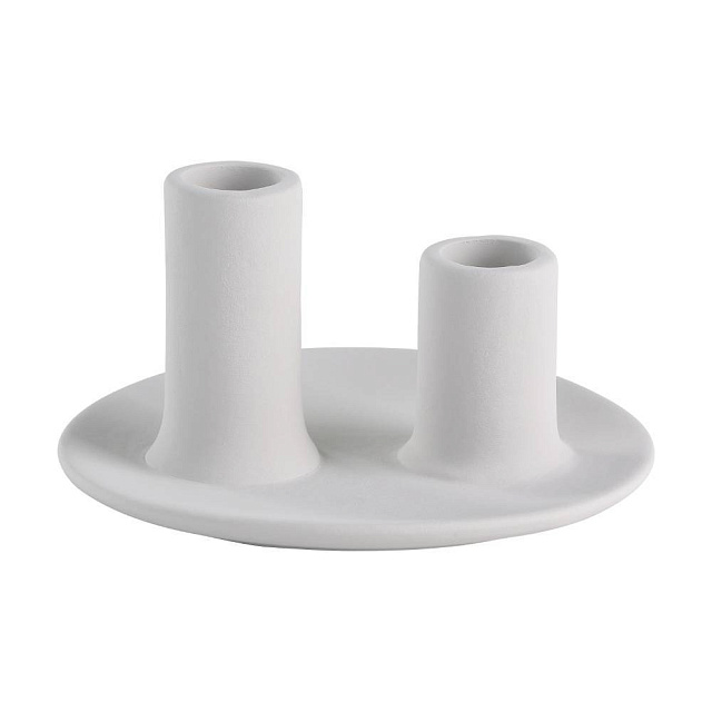 422302 Подсвечник VALAKISH, H63 глина, серый в Москве 422302 Подсвечник VALAKISH, H63 глина, серый