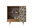 Стеллаж с нишей "Berber" принт 26 арт BB28/Print_26 №0