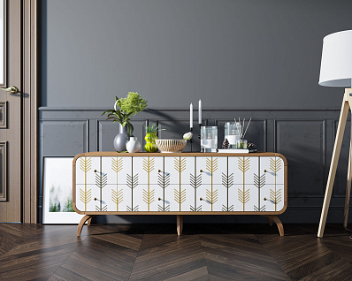 Комод "Ellipse print" c принтом 2 арт EL01/Print_2