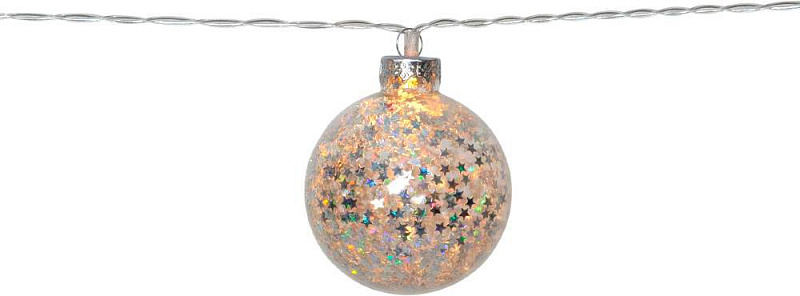 411114 Светодиодная елочная гирлянда GLITTER