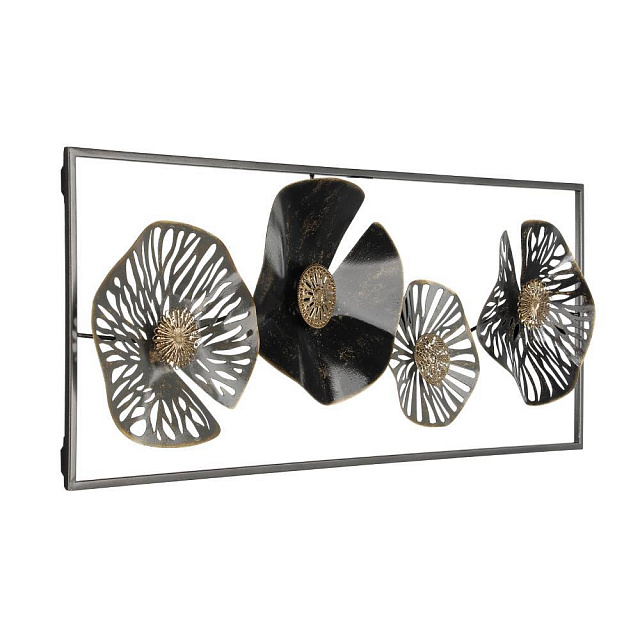 426009 Панно NUMAZU, L280, H750, сталь, серый, черный в Москве 426009 Панно NUMAZU, L280, H750, сталь, серый, черный