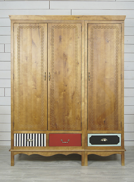 Шкаф трехстворчатый "Gouache Birch" арт М10527/3ETG