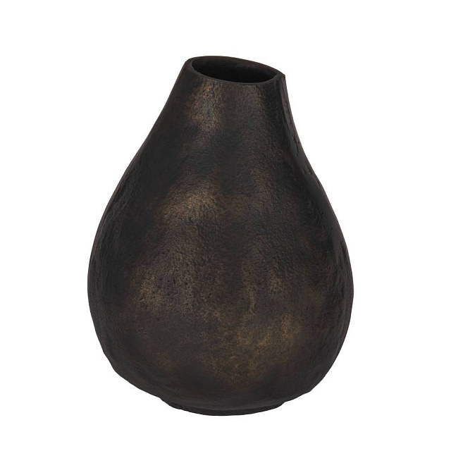 421167 Ваза декоративная TALACOGON, L175, B165, H215, алюминий, черный, медный в Москве 421167 Ваза декоративная TALACOGON, L175, B165, H215, алюминий, черный, медный