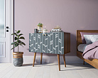 Комод на высоких ножках "Berber" малый принт 18 арт BB13/Print_18 №4