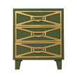 Прикроватная тумба "Emerald" арт DSC10523ETG Зеленый №4