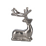 427095 Статуэтка Олень BALIGUIAN, L100, B70, H150, алюминий, цвет никель