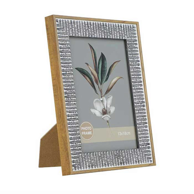 423098 Фоторамка CHENOR, L175, B20, H225, пластик, стекло, синий в Москве 423098 Фоторамка CHENOR, L175, B20, H225, пластик, стекло, синий