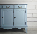 Комод "Leontina Blue" (3 ящика и 3 двери) арт ST9344B №7