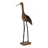 427387 Фигурка Птица MANIROKA L250, B100, H700 алюминий, дерево медный
