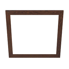 Деревянный аксессуар SALOBRENA-F, L640, B640, H18, дерево, темно-коричневый