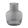 421217 Ваза декоративная SIRANANA, H195, ?154, стекло, серый