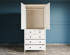 Шкаф двухстворчатый "Odri" с 5 ящиками арт od2127KR5 №1